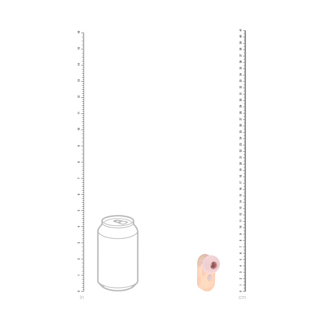 Budsie Earbud Shaped Airtap Vibrator Pink