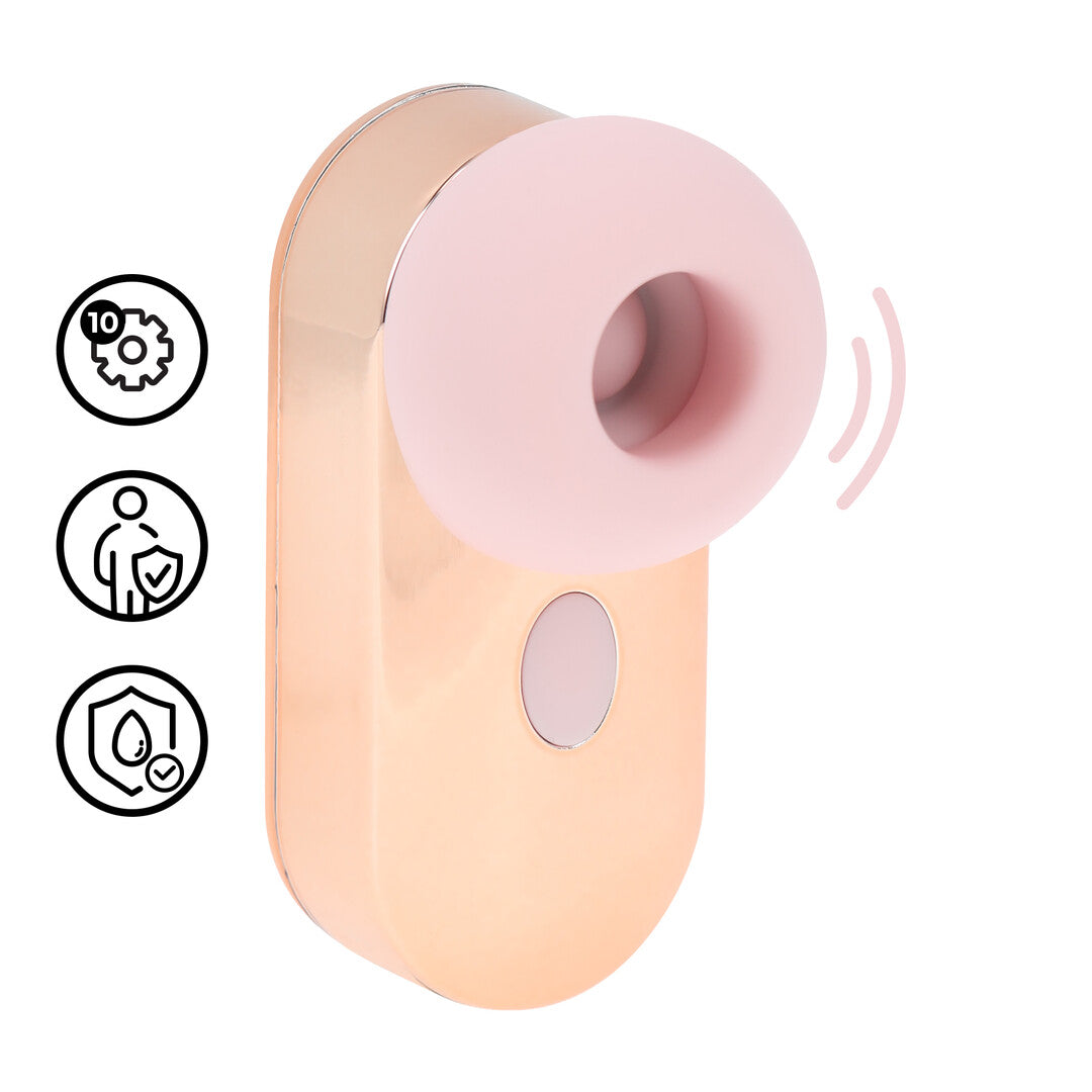 Budsie Earbud Shaped Airtap Vibrator Pink