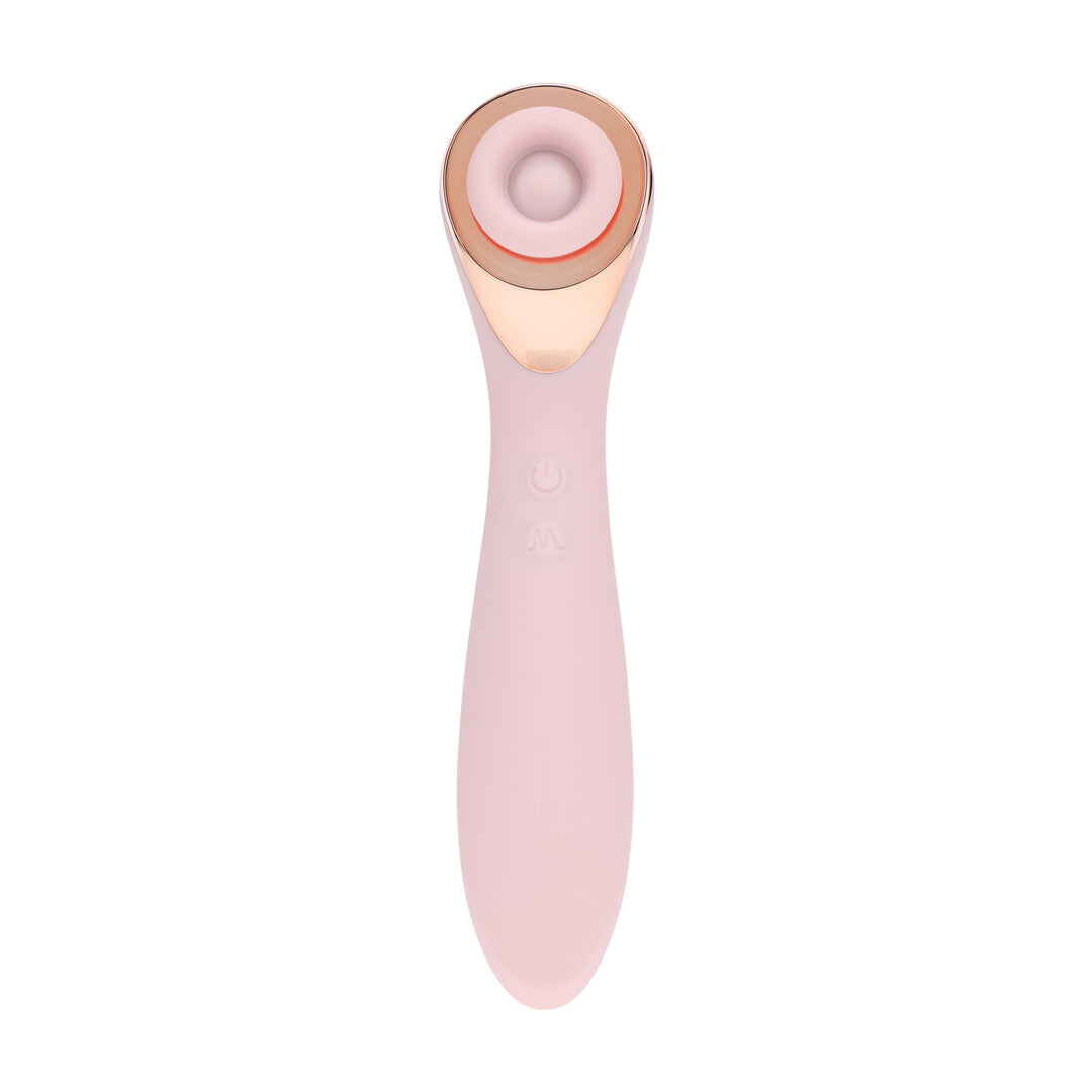 Darling Airtap Wand Vibrator With Five Head Attachments Pink