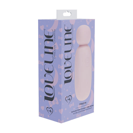 Mochi Mini Chunky Wand Vibrator Pink