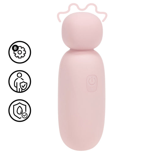 Mochi Mini Chunky Wand Vibrator Pink