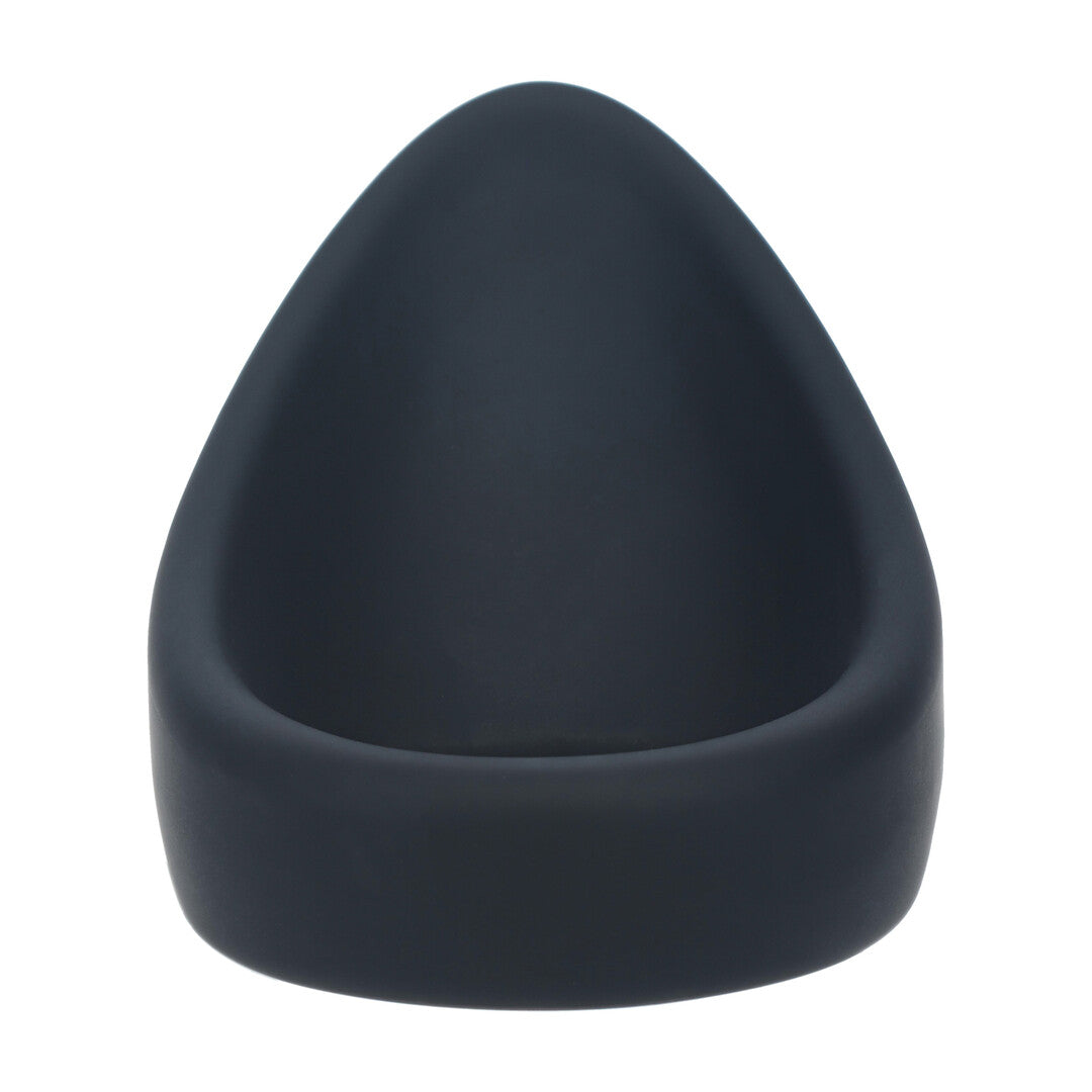 Anillo De Silicona En Forma De Lágrima Negro