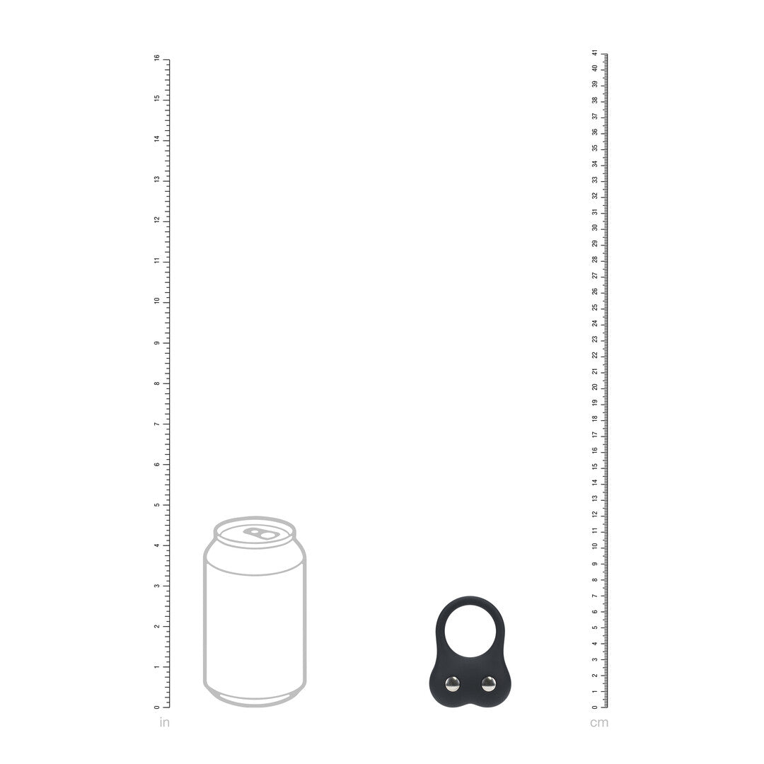 Anillo De Entrenamiento De Silicona M Negro