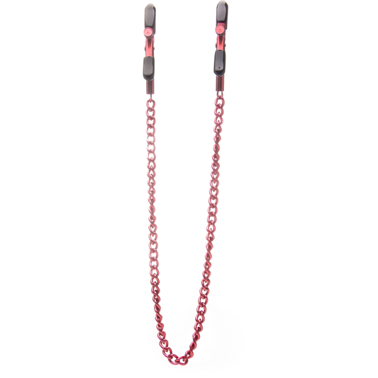 Ouch! Adjustable Nipple Clamps Red