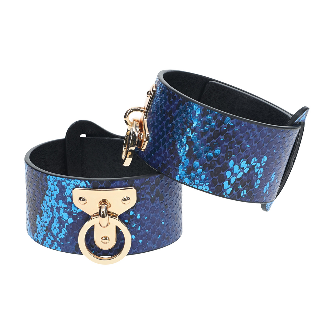 Ouch! Florence Collection Leg Cuffs Blue