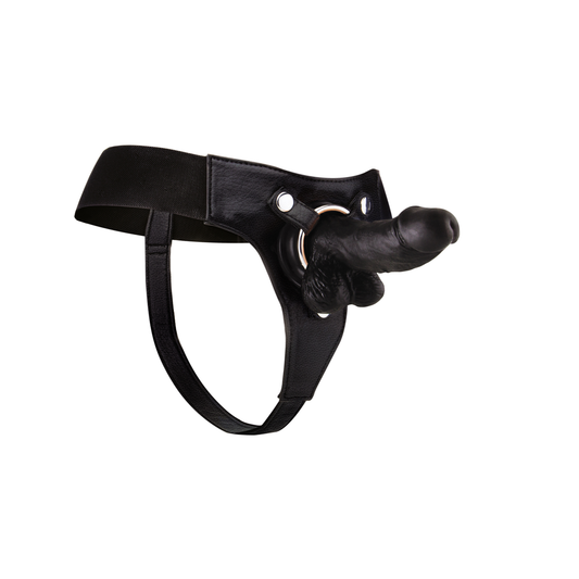 Ouch! Strapon Dildo Zwart 15 Cm