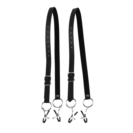 Labia Spreader With Clamps Black
