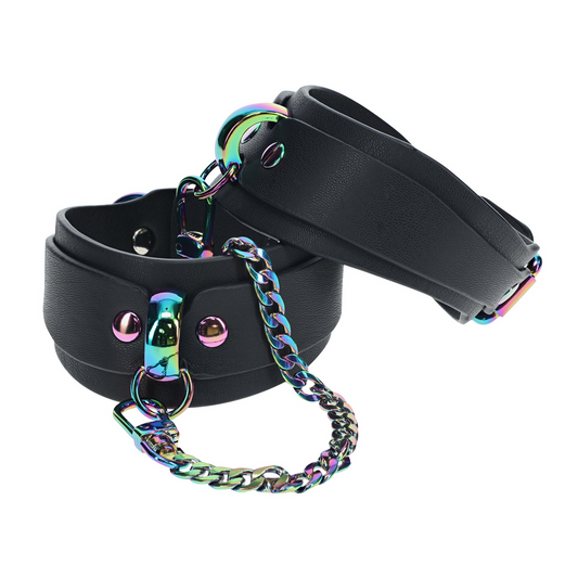 Ouch! Venice Collection Leg Cuffs Black