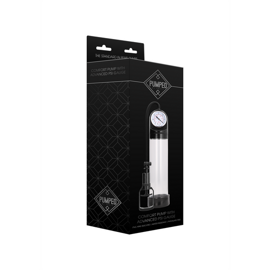 Pumped Comfort Penispomp Met Geavanceerde Psi-meter
