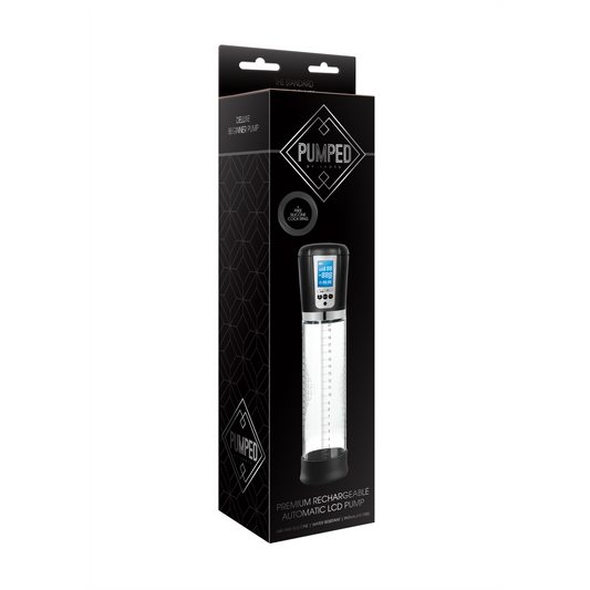 Pumped Premium Automatische Lcd Penispomp
