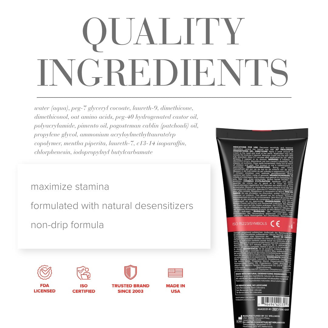 System JO Prolonger Gel Orgasme Vertrager 60 ml