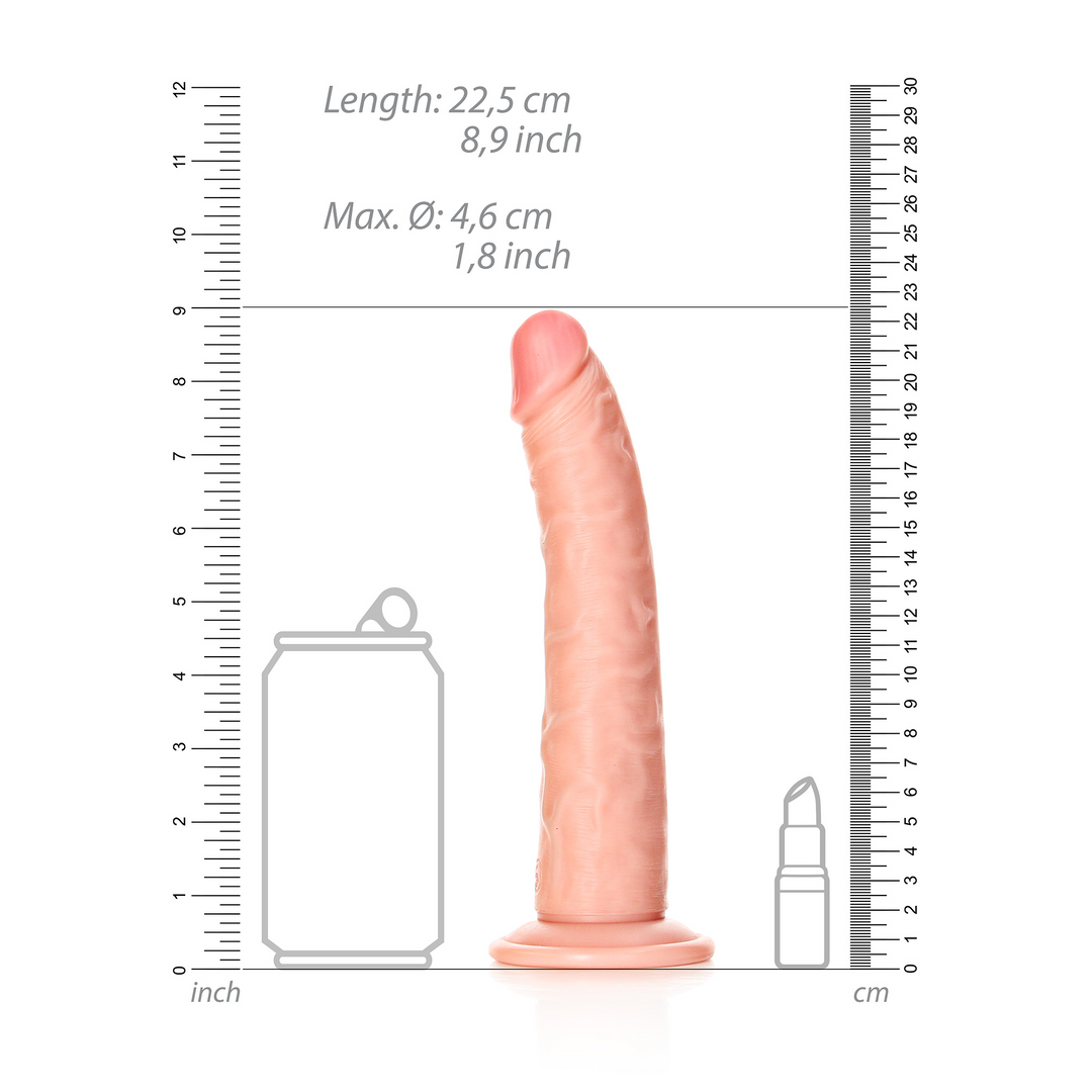 Realrock Slim Realistic Dildo With Suction Cup 8 / 20,5 Cm