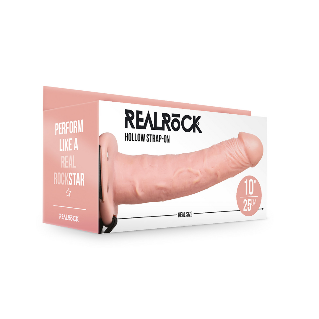 Realrock Hollow Strap On Without Balls 10 / 24,5 Cm