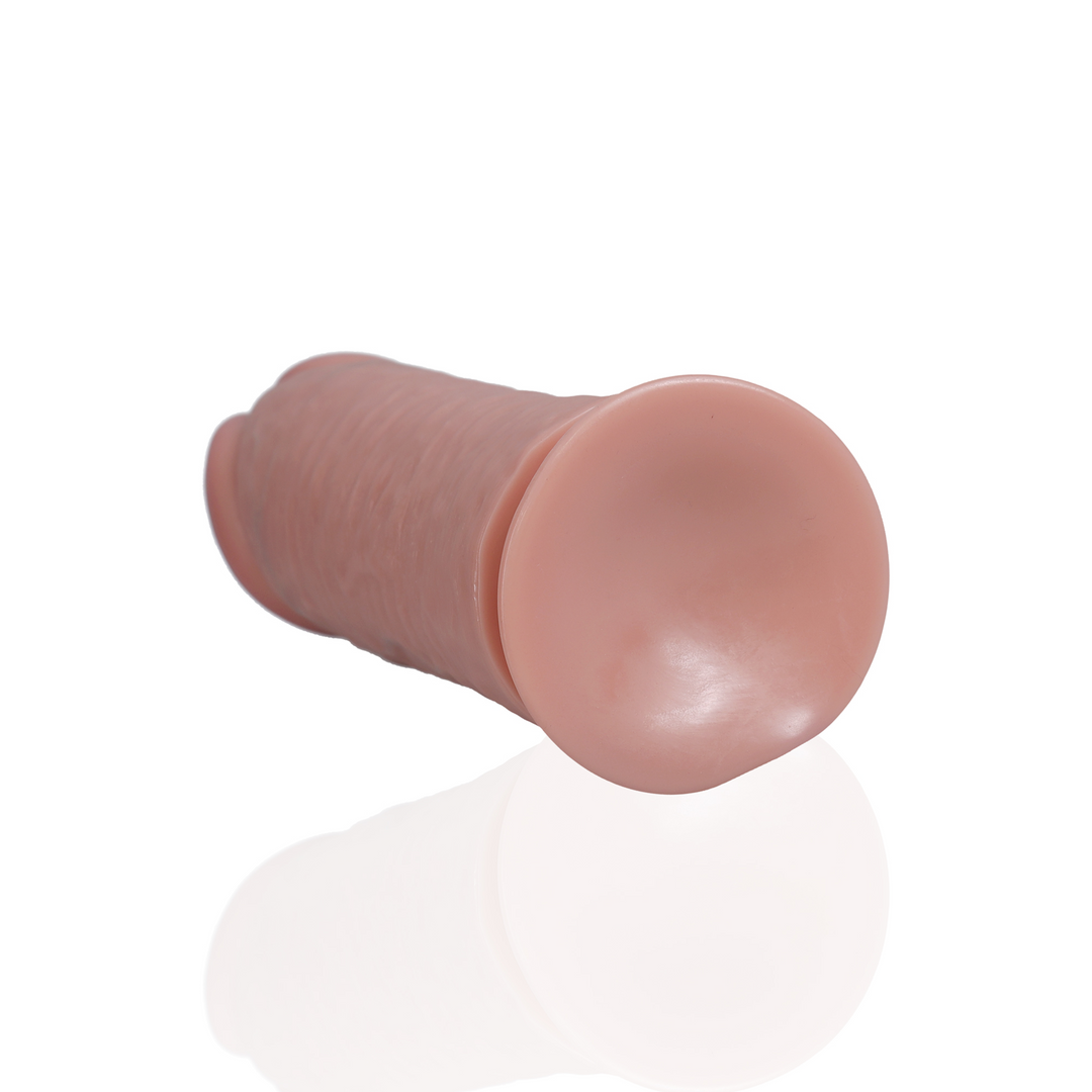 Realrock Extra Thick Straight Without Balls 10 / 25,4 Cm Flesh