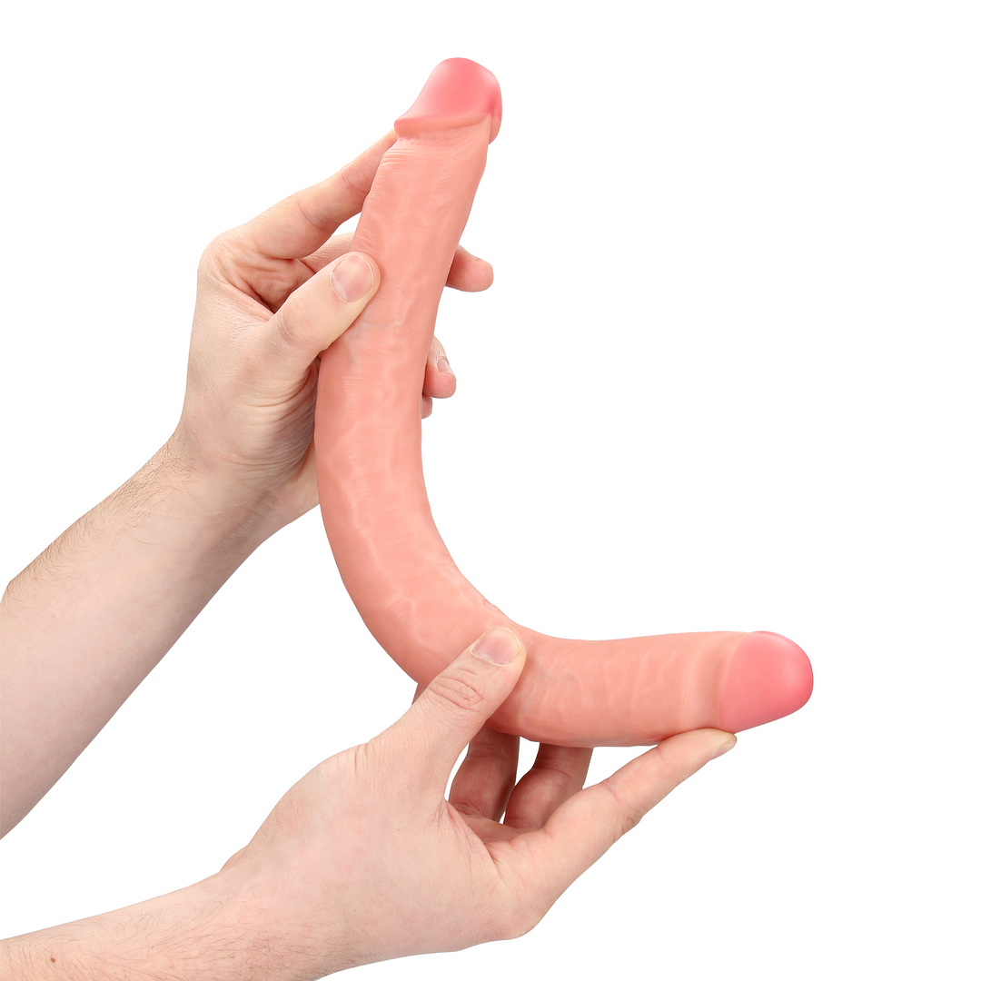 Realrock Slim Double Ended Dong 14 / 35,6 Cm Flesh