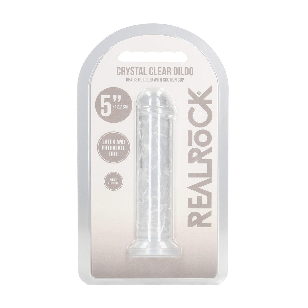 RealRock Realistic Dildo 5 / 12,7 Cm Transparent