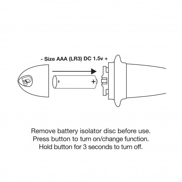 Rocks-Off Quest Vibrator Anaal 11 Cm