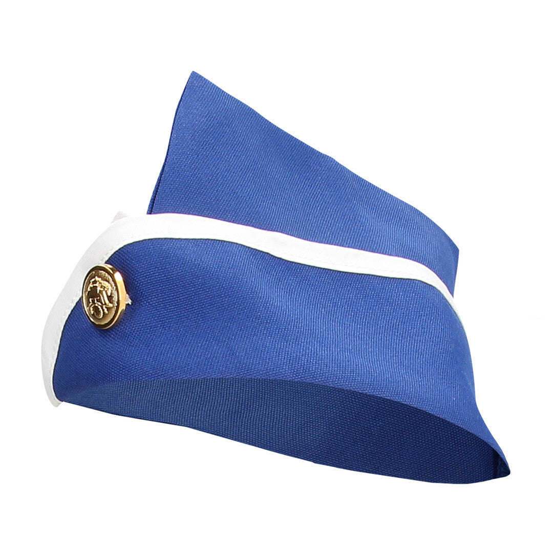 Stewardess Costume S/m Blue/white