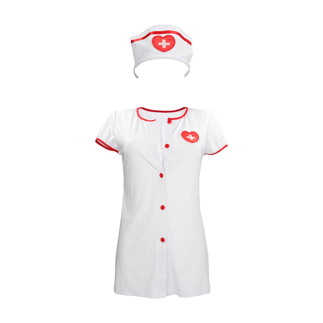 Nurse Costume S/m White
