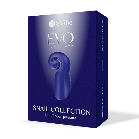 Snail Vibe Evo Masturbator Navy