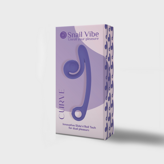 Snail Vibe Curve Vibrator Purple