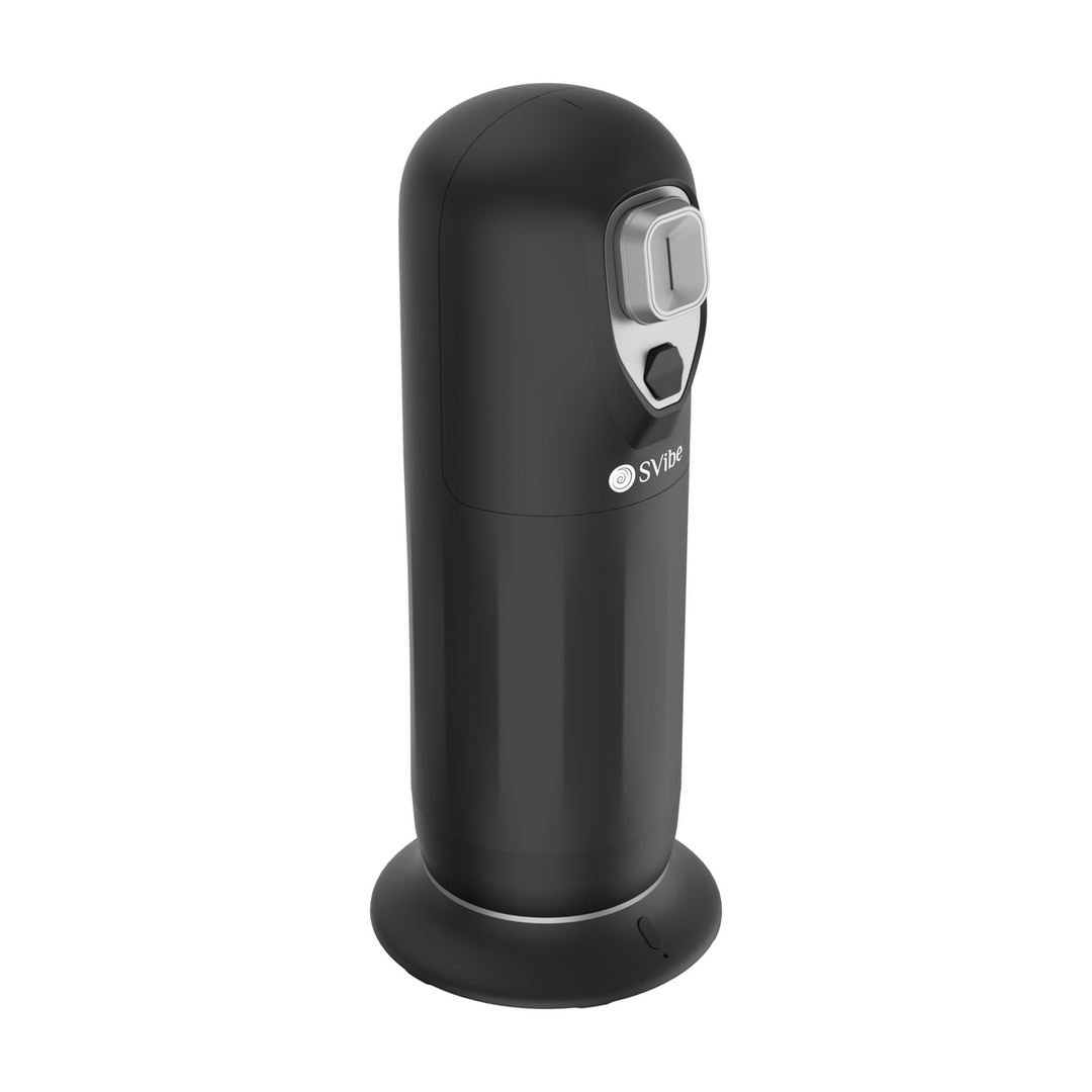 Ikon Jet Masturbador Vibrante Con Empuje Y Calentamiento Negro