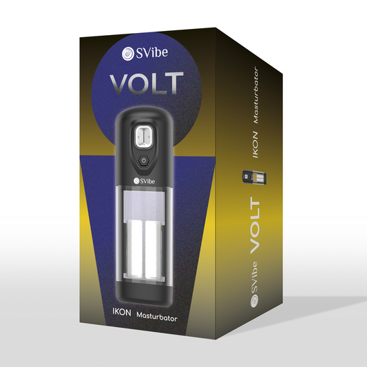 Ikon Volt Masturbador Calentador Vibrante Transparente