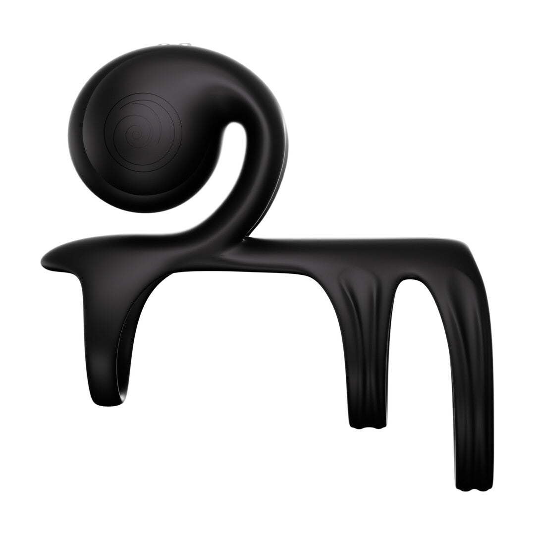 Jovi Arc Snail Couples Ring Noir Haze