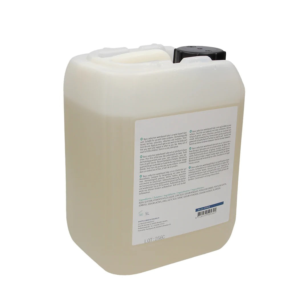 Shots Glijmiddel Waterbasis 5 Liter