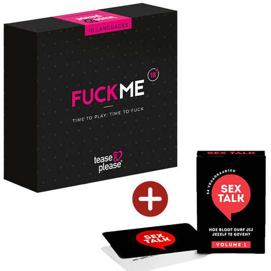 Tease & Please FUCKME Erotisch Bordspel + Sex Talk