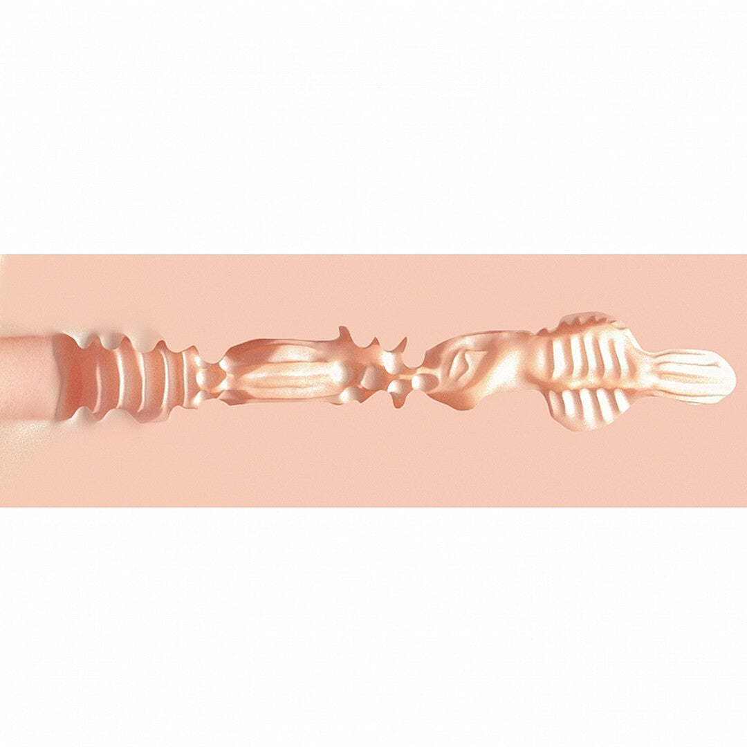 Xkin Raw Slitline Tpe Large Masturbator 415g Flesh