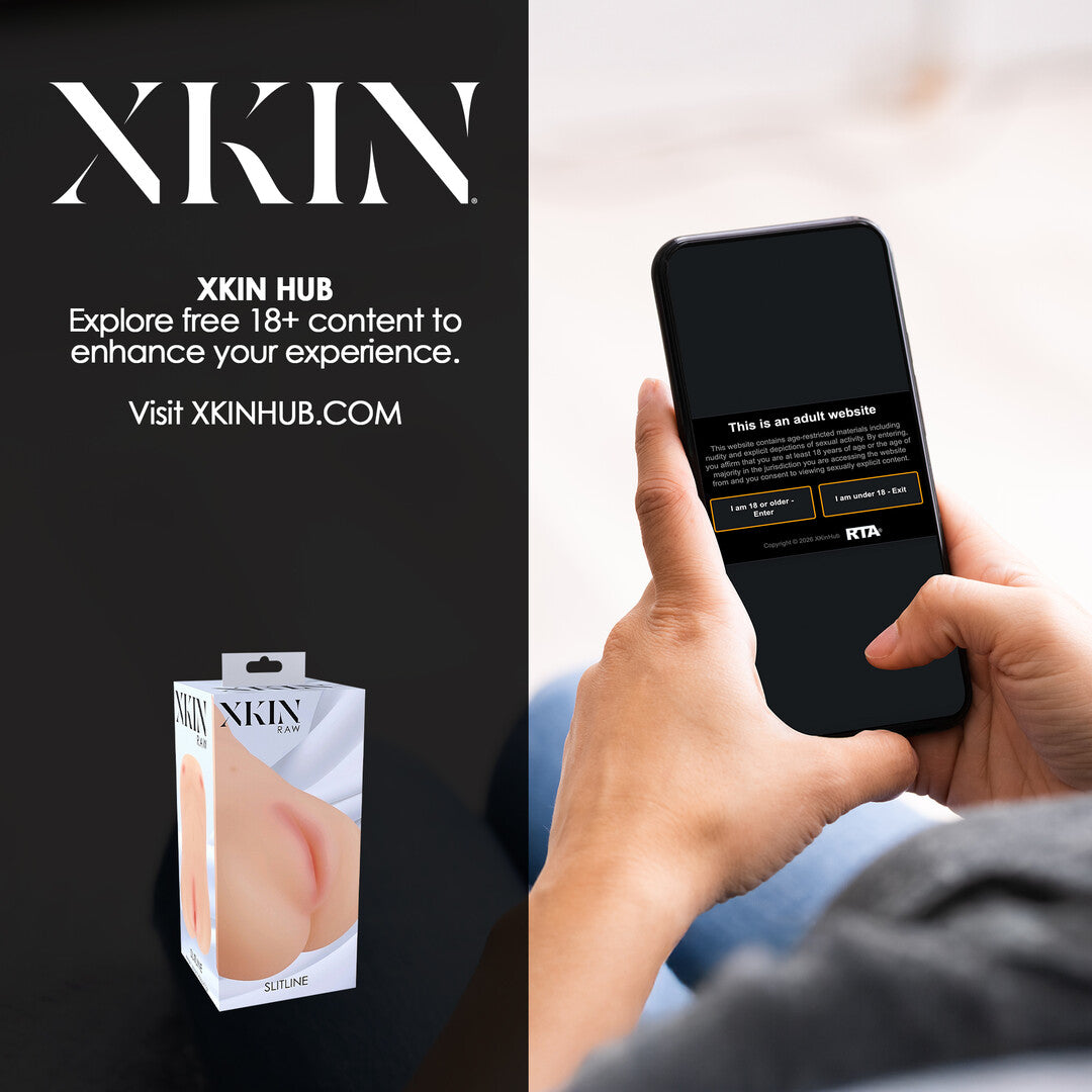 Xkin Raw Slitline Tpe Large Masturbator 415g Flesh