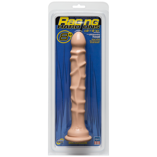 Slimline Dong With Suction Cup 8 / 20 Cm Vanilla