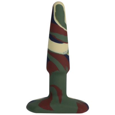Groovy Silicone Anal Plug 4 / 10 Cm Camouflage