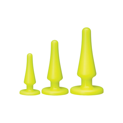 Launch! Silicone Anal Trainer Set Yellow