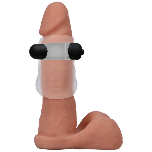 Helping Head Pro Vibrating Masturbator Sleeve Frost