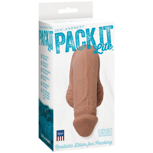 Pack It Lite Realistic Dildo White