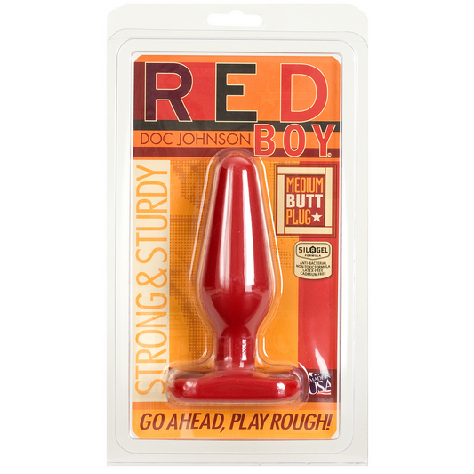 Butt Plug Medium Red