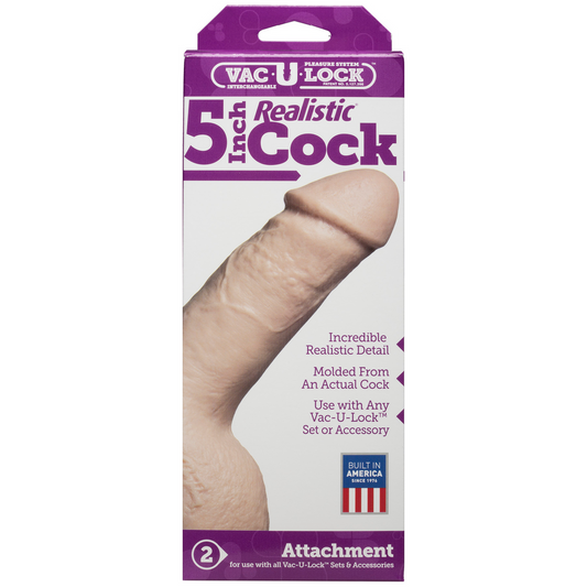 Realistic Dick 5 / 12 Cm White