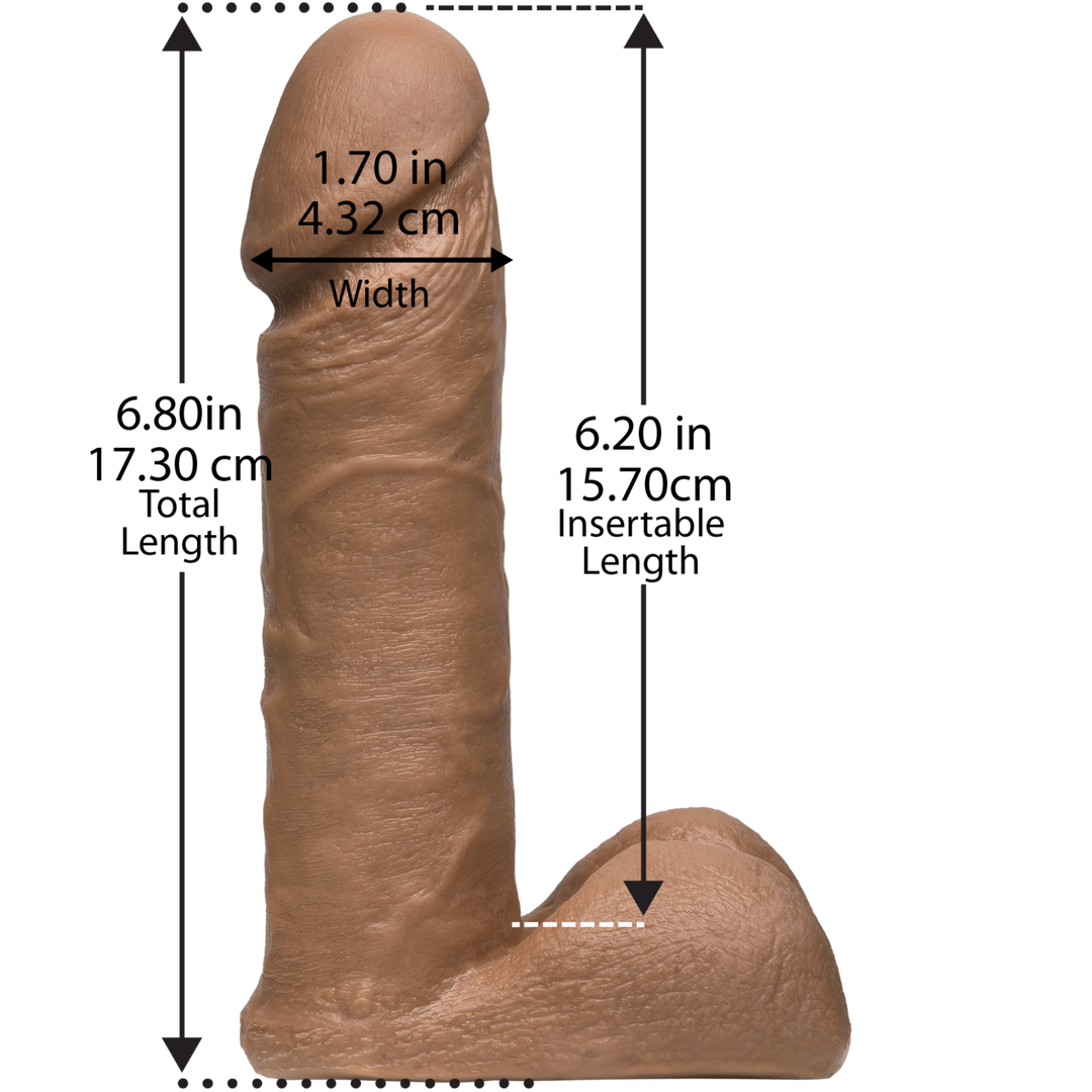 Ur3 Cock 6 / 16 Cm Brown