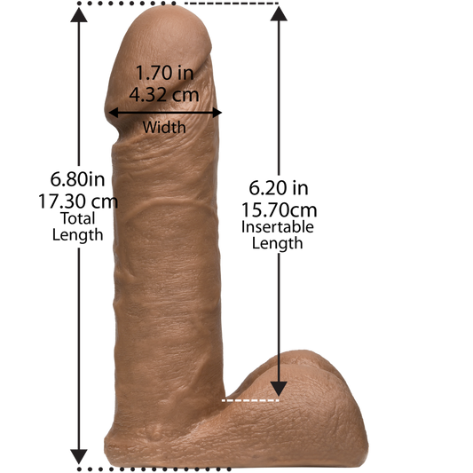 Ur3 Cock 6 / 16 Cm Brown
