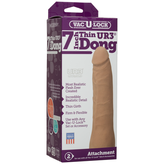 Realistic Ultraskyn Dildo 7 / 18 Cm Brown