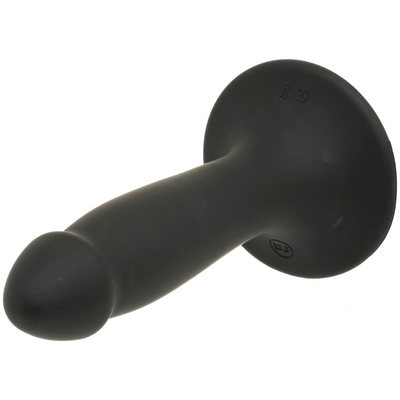 Smooth Silicone Dildo Black