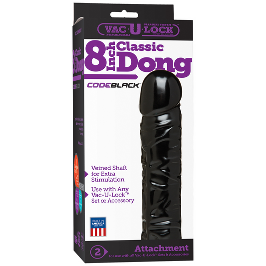 Codeblack Classic Dildo 8 / 20 Cm Black