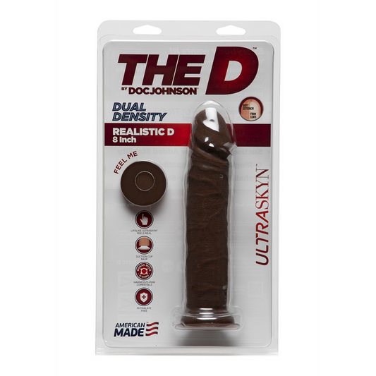 Realistic D Realistic Ultraskyn Dildo 8 / 20 Cm Black