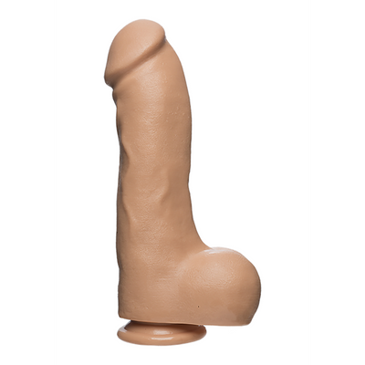 Master D Realistic Firmskyn Dildo With Balls 12 / 30 Cm White