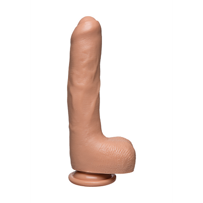 Uncut D Realistic Firmskyn Dildo With Balls 9 / 22 Cm White