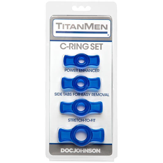 Cockring Set Bleu