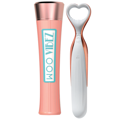 Rechargeable Silicone Vibrator With Storage Box