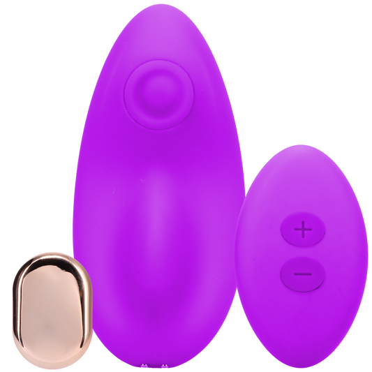 Magnetic Panty Vibe With Remote Purple